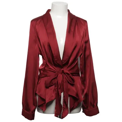 Wikkelblouse (Rood) van Shein Polyester