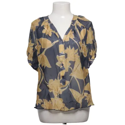 Blus (Blå, Beige, Flerfärgad) från Maja Roos Elastan, Silke, Viskos