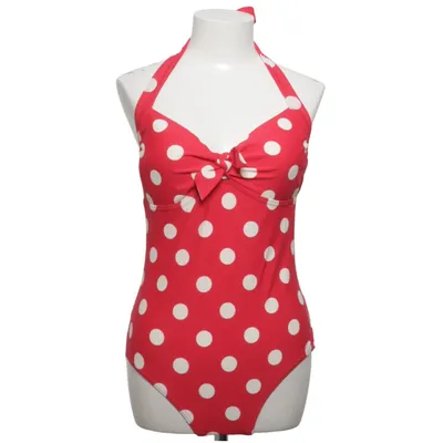 Maillot de bain une pièce (Rouge, Blanc) de Boden Élasthane, Polyamide, Polyester
