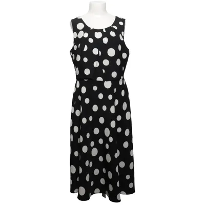 Klänning (Svart, Vit) från Papaya Polyester