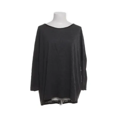Top (Gray) from Zara W&B Collection Polyester, Viscose