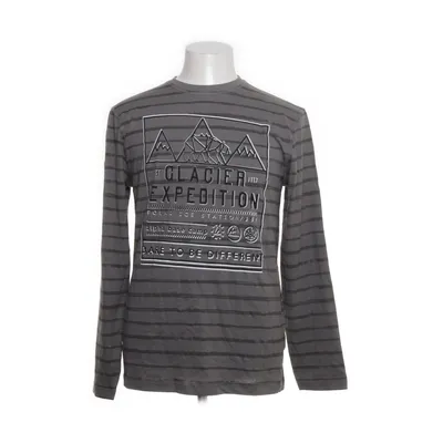Long sleeve T-shirt (Gray) from TXM Fashion Cotton