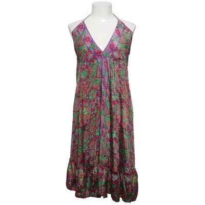 Maxi dress (Green, Pink, Purple) from Corte Hindu Silk
