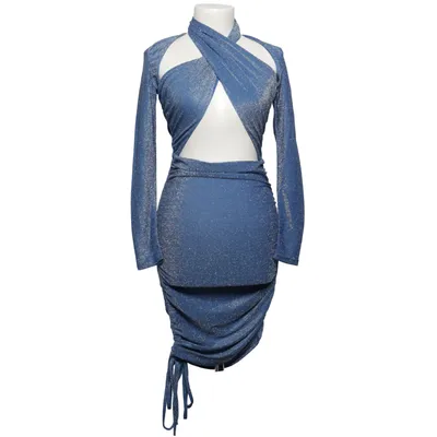 Wrap dress (Blue) from Solado Design Elastane, Polyester