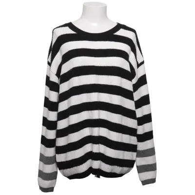 Pull-over (Noir, Blanc, Gris) de Ulla Popken Polyamide, Polyester, Viscose