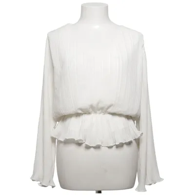 Top péplum (Blanc) de Boohoo Polyester