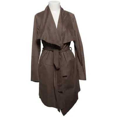 Frakke (Brun) fra ONLY Elastan, Polyester