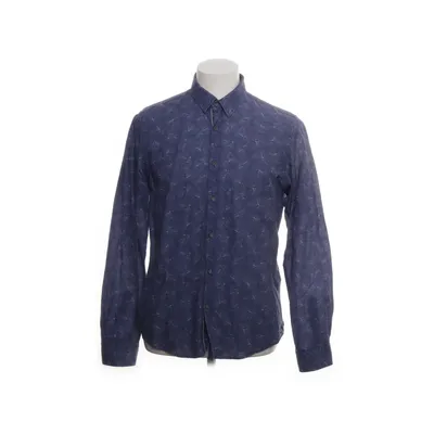 Chemise (Bleu) de Xint Coton, Lin
