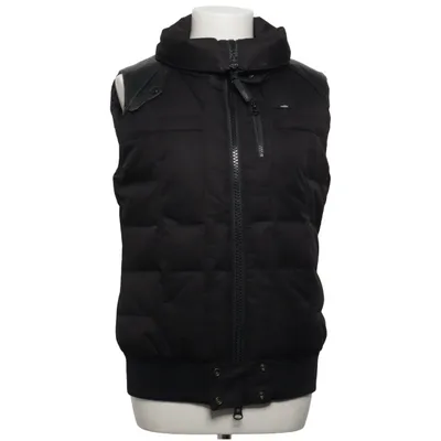 Ydervest (Sort) fra Nobis Dun, Fjer, Læder, Nylon, Polyester