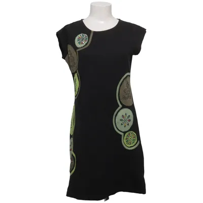 Dress (Black, Green, Multicolored) from Tijar Cotton