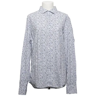 Shirt (Blue, White) from Finest Shirtmaker Cotton