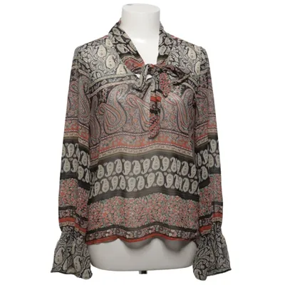 Blouse (Black, Beige, Multicolored) from Moood Polyester