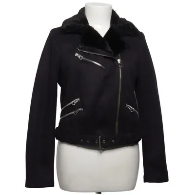 Shearling jacket (Black) from Collection Pimkie