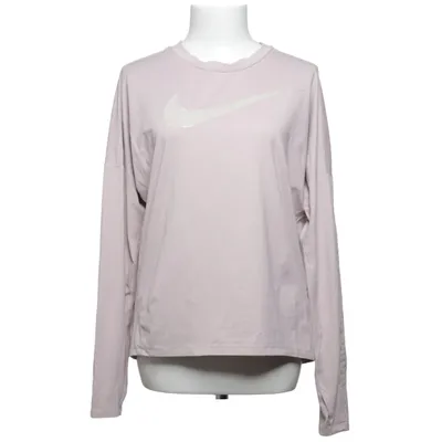 Long sleeve T-shirt (Beige) from Nike Running Elastane, Polyester