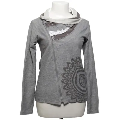 Cardigan (Grijs) van Desigual Katoen, Polyester