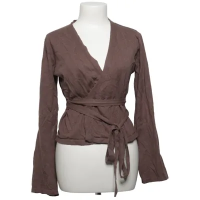 Cardigan cache-cœur (Marron) de Lager 157 Polyamide, Polyester, Viscose