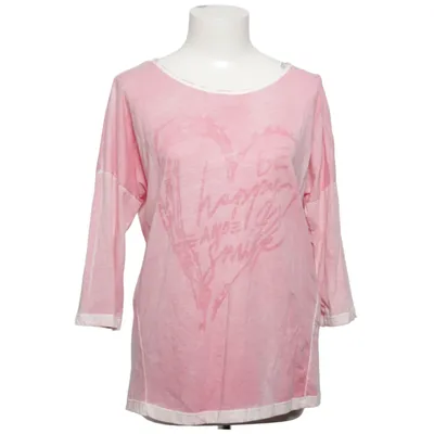 T-shirt à manches longues (Rose) de Kenny S. Coton, Polyester