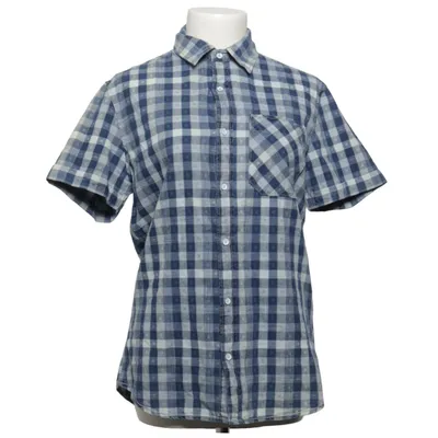 Short sleeve shirt (Blue, White) from Blue Ridge Cotton