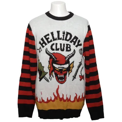 Christmas sweater (White, Black, Red) from Netflix Acrylic