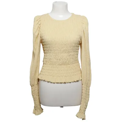 Blus (Gul) från Gina Tricot Elastan, Polyester