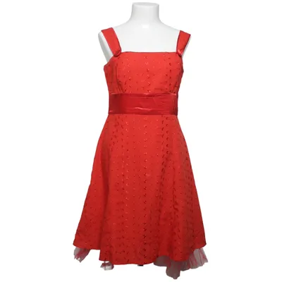 Jurk (Rood) van Savann Katoen, Polyester