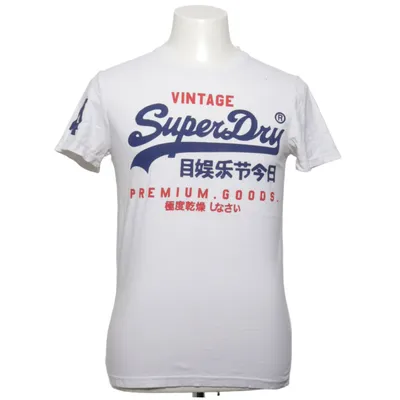 T-shirt (Wit) van Superdry Vintage