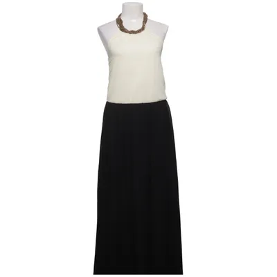 Robe longue (Noir, Blanc) de Danity Polyester