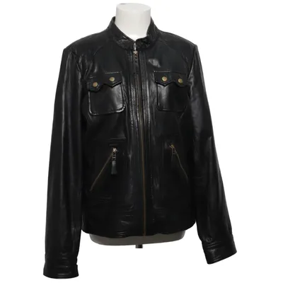 Veste en cuir (Noir) de Isolde Cuir, Polyester