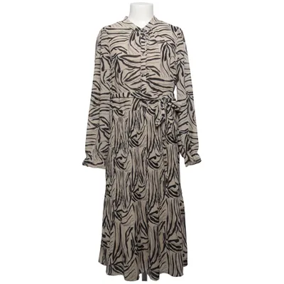 Jurk (Beige, Zwart) van Fransa Viscose