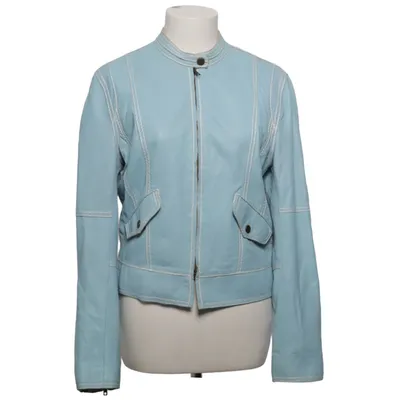 Leren jack (Blauw) van CKN of Scandinavia