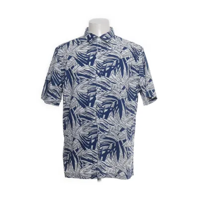 Kortärmad skjorta (Blå, Vit) från Mango Man Bomull