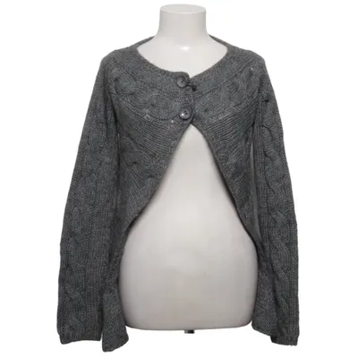Cardigan (Gray) Acrylic, Mohair, Wool