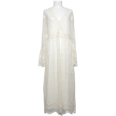 Robe de plage (Blanc) de Zara Coton, Polyamide
