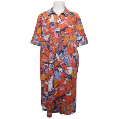 Robe chemise (Bleu, Orange, Multicolore) de Betty Barclay Coton, Élasthane