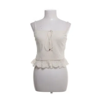 Tanktop (Beige) van Reserved Polyester, Elastaan, Katoen