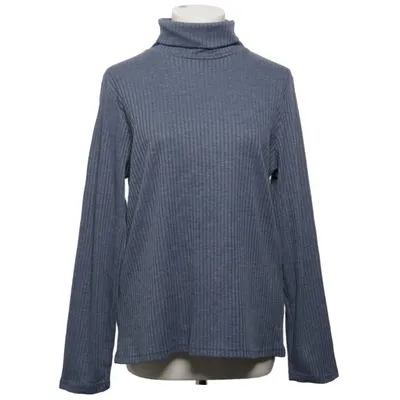Pul à col roulé (Bleu) de Isolde Coton, Polyester