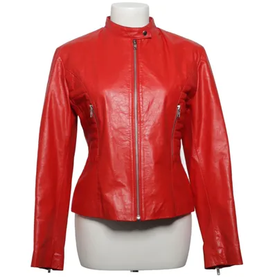 Læderjakke (Rød) fra American Leather Læder