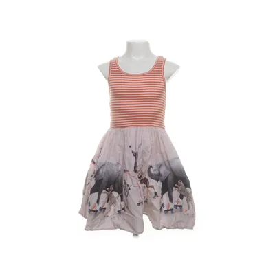 Klänning (Beige, Flerfärgad) från Molo Elastan, Ekologisk bomull