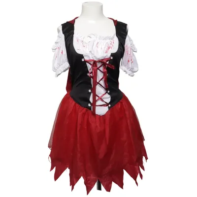 Maskeradkläder (Röd, Svart, Vit) från Wicked Costumes Polyester