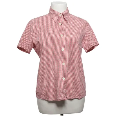 Short sleeve shirt (Red, White) from United Colors of Benetton Cotton
