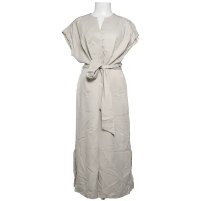 Maxi dress (Beige) from Plein Publique Linen, Lyocell