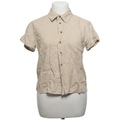Chemise à manches courtes (Beige) de Takko Fashion Lin, Viscose
