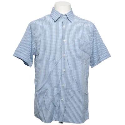 Chemise à manches courtes (Bleu, Blanc) de Mantaray Polyester