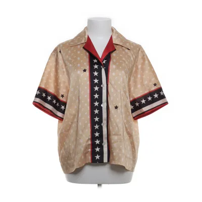 Kortärmad skjorta (Beige, Röd, Svart, Vit) från Rika Studios