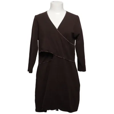 Robe maternité (Marron) de Paola Maria Coton, Élasthane