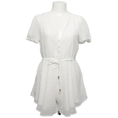 Jumpsuit (Wit) van Lucky Leaves