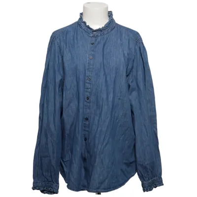 Denim blouse (Blauw) van H&M Katoen