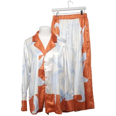 Pyjama (Oranje, Wit, Blauw) van Likemychoice Polyester