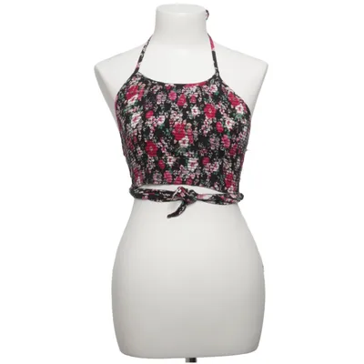 Halter neck top (Black, Pink, Multicolored) from Kikiriki Elastane, Polyester, Viscose