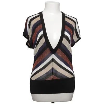Top (Blauw, Wit, Bruin) van H&M Viscose